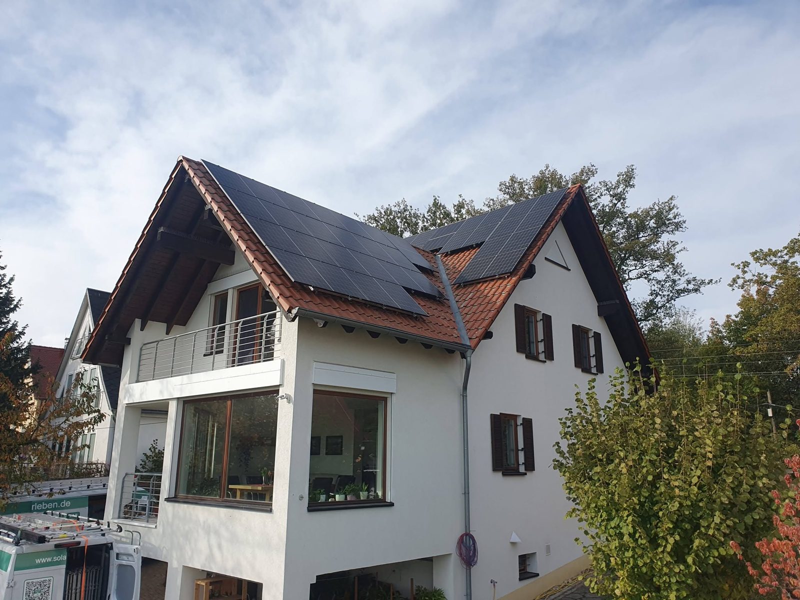 PV-Projekt großes Wohnhaus